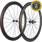 Superteam Carbon 50MM Road Bike Wheelset 3K Matte Basalt 700C. Fixed Price $319.50.