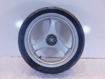 Bmw R1100RT R1100RS R850R & K1100LT Cast Silver Rear Wheel Rim Tire. Fixed Price $179.95.