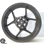 2006 2007 Kawasaki Ninja ZX10R Rear Wheel Rim Sb Bent. Fixed Price $69.00.