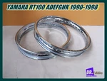 Fit Yamaha RT100 A/d/e/f/g/h/k 90-98 Front & Rear Steel Wheel Rim Set *BI4664*. Fixed Price $96.90.