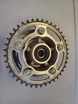 03 Honda Shadow VT750CA Rear Wheel Hub With Sprocket. Fixed Price $35.00.