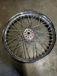 Harley Davidson 19 Inch Kelsey Hayes Mid Star Wheel Big Twin Shovelhead Panhead. Fixed Price $290.00.
