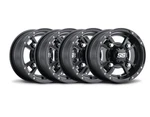 Itp Set Of SS112 Sport Alloy Wheel Black 9X8 4/110 3+5. Fixed Price $592.16.
