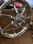 Harley Davidson Agitator Wheels. Fixed Price $1500.00.