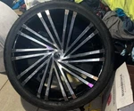 24 Inch Rims Set Of Luxx 13'S. Fixed Price $950.00.