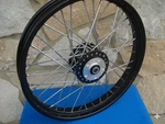 21X2.15" 40 Spoke Front Black Rim Hub Wheel Harley Sportster 2000-07 Dyna 00-03. Fixed Price $1219.00.