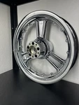 Harley Touring Wheel Front 2000-08 Flhtcse Cvo Electra Glide Chrome Exchange. Fixed Price $899.00.