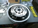 Harley-davidson 1998 Ultra Classic Front Wheel 16X3 10 Spoke Evo 43297-98 Rotors. Fixed Price $239.99.