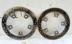Oem Harley Flhx Dyna Impeller Enforcer Street Glide Cvo Front Brake Rotors. Fixed Price $29.99.