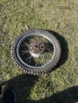 1972 1975 Suzuki TC125 TC185 Oem Rear Wheel 65311-29601 1.60X18. Fixed Price $74.95.