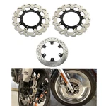 Front Rear Brake Disc Rotors For Yamaha Xv 1700 Road Star Warrior Pc 2002-2007. Fixed Price $158.01.