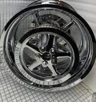 Harley Rocker 2008 -11 Chrome Rear Oem Wheel & Rotors Softail Exchange. Fixed Price $1199.00.