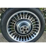 Harley Chrome And Black Oem Front 17X3 Wheel Rim Mag Touring Models Flhtk Glides. Fixed Price $175.00.