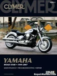1999-2007 Yamaha XV1600 XV1700 Road Star Repair Motorcycle Manual By Clymer :.... Fixed Price $38.02.