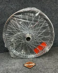Midwest Motorcycle 1984-99 Harley 21" X 2.15" Spoke Front Wheel 36-332. Fixed Price $350.00.