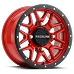 Raceline Black/red 15X7 4/156 5+2 (+10MM) Krank Wheel A94R-57056+10. Fixed Price $229.90.