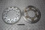 2005 Kawasaki KLX300R Brake Rotor & Rear Wheel Drive Sprocket. Fixed Price $69.99.