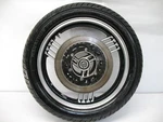 83 Yamaha Venture XVZ1200 Front Wheel. Fixed Price $13.96.