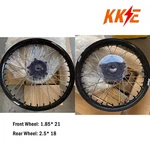 Kke 1.85*21 &2.5*18 Cush Drive Wheels Rims For Yamaha Tenere 700 2019-2026 Black. Fixed Price $669.00.