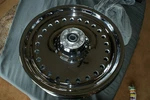 Genuine Harley Davidson Reaper Mirror Wheel 17 X 3.5 Front 40779-08 Display?. Fixed Price $999.95.