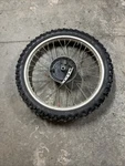 Honda XR350R Front Wheel Assembly Complete. Fixed Price $150.00.