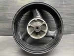 2000 Honda CBR1100XX Blackbird Rear Rim, Back Wheel Straight #41726. Fixed Price $125.00.