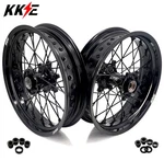 Kke 17'' Supermoto Wheels Rims Fit Ktm Excf Xcw Sx 125-530CC 2003-2026. Fixed Price $759.00.
