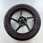 Front Wheel Tire 07 08 Yamaha YZFR1 Owm Damaged Bent. Fixed Price $199.00.