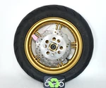 2023 17 Kawasaki Z125 Pro Front Wheel Rim Tire Rotor 120/70-12 284731 Oem. Fixed Price $258.33.