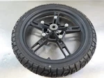 EB1455 2022 Harley Davidson RA1250 Pan America Front Wheel With Tire. Fixed Price $599.99.