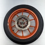 20-23 Ktm Duke 390 Oem Orange Rear Wheel Back Rim Rotor Hub Axle Sprocket. Fixed Price $350.00.