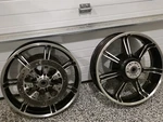 H-d Oem 09-26 Harley Touring Slicer Impeller 18" Front Rear Wheels. Fixed Price $699.99.