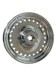 Harley Lakester Style Rear Wheel Chrome Solid Disc 5-BOLT Softail Fat Boy. Fixed Price $299.00.