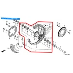 New In Box Oem 2019-2023 Honda CRF450RL Rear Wheel Sub Assy Rr 42650-MKE-A50. Fixed Price $694.00.