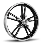 Black Contrast Reinforcer Enforcer Front Wheel Rim 21 3.5 Harley Touring 2008+. Fixed Price $499.86.