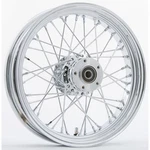Harddrive Front 40 Spoke Wheel Dual Disc 16"X3.5" 051-02432. Fixed Price $419.36.