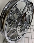 Harley Chrome Aniv. Ed. Vrscdx 43300079 Night Rod Front Wheel 2012-17 Outright. Fixed Price $2499.00.