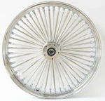 Dna Chrome Front Mammoth 52 Spoke 21X3.00 Wheel 08 - 15 All Flh/t Abs Dual Disc. Fixed Price $599.99.