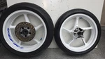 2009-2014 Yamaha R1 Oem Front & Rear Rim Wheel Set Straight!!. Fixed Price $540.00.