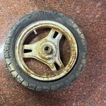 Honda Elite SB50 Spree NQ50 Oem Front Wheel 10" 44650-GK8-305ZA. Fixed Price $33.00.