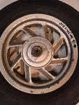 Honda Helix 250 Cn Front Wheel. Fixed Price $101.59.
