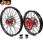 Kke 21/18 Wheel Set Fit Honda XR400R 1996-2004 XR600R 1991-2000 Cnc Red Hub Rims. Fixed Price $749.00.