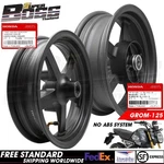 Honda Genuine Parts Wheel Rims F:2.75X12 R:3.50X12 Black For GROM125 No Abs. Fixed Price $420.00.