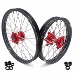 Kke 21/18" Enduro Spoked Wheels Rims Set Fit Honda CRF250L 2017-2020 Cnc Red Hub. Fixed Price $529.00.