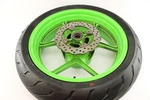 07 08 Kawasaki Ninja ZX6R Oem Rear Wheel Back Rim Straight!. Fixed Price $324.99.
