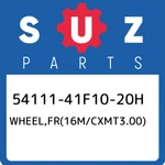 54111-41F10-20H Suzuki WHEEL,FR(16M/CXMT3.00) 5411141F1020H, New Genuine Oem Par. Fixed Price $1010.70.