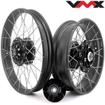 Vmx 21/18 Tubeless Wheels Set For Honda Transalp XL750 2023-2025 Black Rims Hubs. Fixed Price $1450.00.