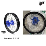 Kke 2.15*18" Rear Wheel Rim Blue For Yamaha YZ125 WR450F WR250F YZ450F 2003-2025. Fixed Price $239.00.