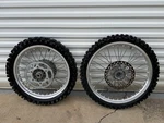 1989-1995 Suzuki RM125 RM250 Wheel Front 21X1.60 Rear 19X1.85. Fixed Price $340.00.