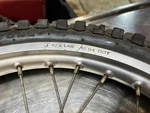 1985 Yamaha Front Wheel Rim D.i.d. Fixed Price $50.00.